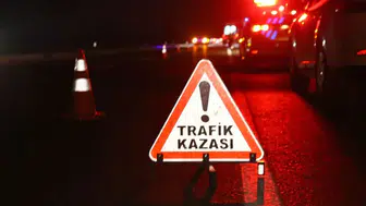 Alanya'da kaza : Otomobil bariyerlere çarpıp yandı, 2 ölü