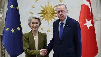 Cumhurbaşkanı Erdoğan, AB Komisyonu Başkanı ile görüştü