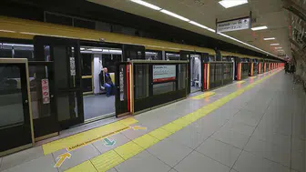 Osmanbey metro istasyonunda intihar girişimi
