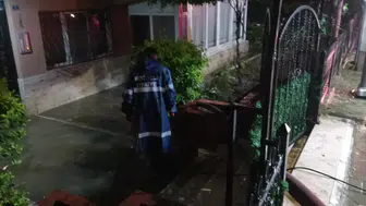 Karamürsel'de şiddetli yağış hayatı olumsuz etkiledi