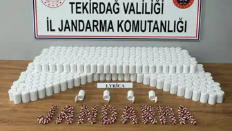 Tekirdağ Malkara'da uyuşturucu operasyonu : Çok sayıda hap ele geçirildi