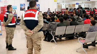 Trakya sınır hattında denetim : 14 düzensiz göçmen yakalandı