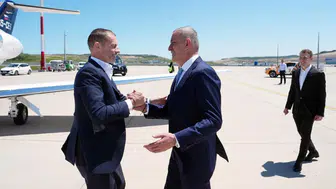 UEFA Başkanı Ceferin İstanbul'da