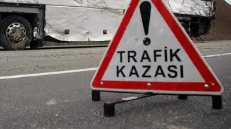 Afyonkarahisar'da otomobil aydınlatma direğine çarptı : 2 kişi yaralandı