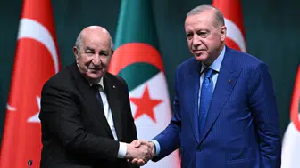 Cumhurbaşkanı Erdoğan, Cezayir Cumhurbaşkanı Tebbun ile görüştü