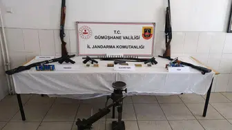 Gümüşhane’de ruhsatsız silah operasyonu : 9 şüpheliye adli işlem