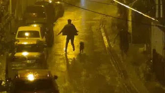 Bartın'da şiddetli fırtına ve sağanak : Vatandaşların zor anları kameraya yansıdı