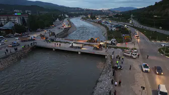 Tokat'ta taşkın riski nedeniyle Çedaş Köprüsü'nün yıkılmasına karar verildi