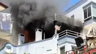 Marmaris'te mangal keyfi yangına neden oldu