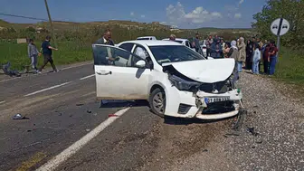 Mardin'de zincirleme kazada 5 kişi yaralandı