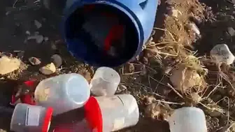 Mezarlıktaki varilde 21 cenin bulundu