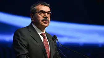 Bakan Tekin, 18'inci Uluslararası MEB Robot Yarışması'nda konuştu