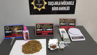 Tokat Erbaa’da narkotik operasyonu : 3 kişi gözaltında