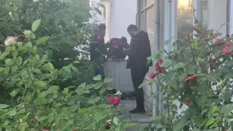 Bartın'da bahçeye bırakılan şüpheli çanta, fünye ile patlatıldı