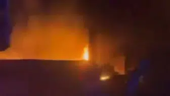 Bursa'da tekstil atölyesinde korkutan yangın