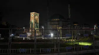 1 Mayıs nedeniyle Taksim Meydanı'na çıkan yollar kapatıldı