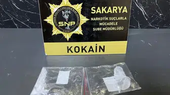 Sakarya'da bir şahıs uyuşturucuyla yakalandı, tutuklandı