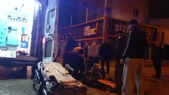 Bursa'da kaza : Alkollü sürücü yayaya çarpıp kaçtı