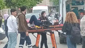 Aydın'da ticari araç ile motosiklet çarpıştı : 1 yaralı
