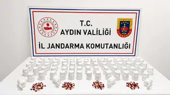 Aydın Efeler'de uyuşturucu operasyonu : 3 bin 939 adet hap ele geçirildi