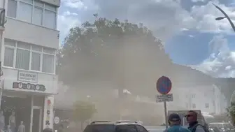 Muğla Datça'da restoranda baca yangını : Yoğun duman panik yarattı