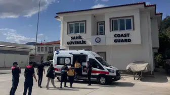 Marmaris'te özel teknede rahatsızlanan vatandaş tahliye edildi