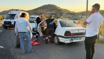 Batman Gercüş'te feci kaza : 12 kişi yaralandı