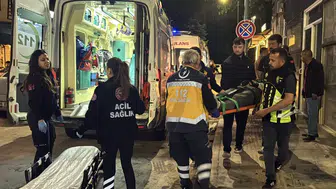 Edirne'de otomobil ile motosiklet çarpıştı : 2 yaralı