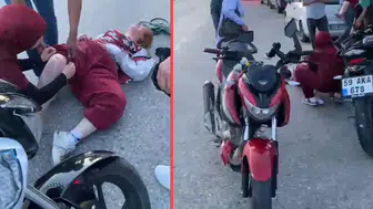 Edirne'de motosikletler çarpıştı : 2 yaralı
