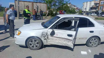 Antalya Manavgat'ta kaza : 1 yaralı