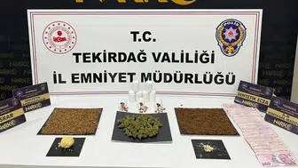Tekirdağ'da uyuşturucu operasyonu : 10 tutuklu