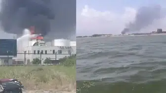 Biyodizel üretim tesisinde yangın