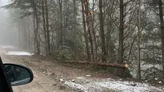 Bolu'da mayıs ayında kar sürprizi : Yüksek kesimler beyaza büründü