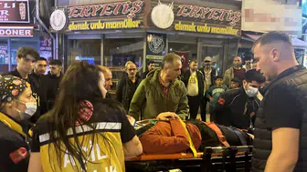 Tekirdağ'da otomobil motosiklete çarptı, 1 kişi yaralandı