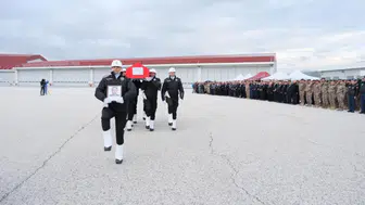 Şehit polis memuru Emrah Koç'un naaşı Van'a getirildi