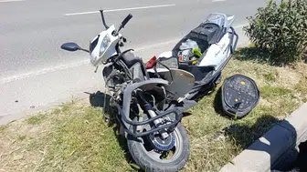 Adıyaman’da iki motosiklet çarpıştı : 2 yaralı
