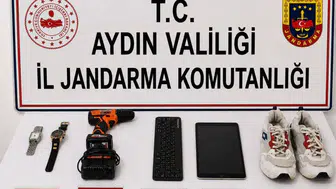 Aydın'da komşusunun evine girip eşyalar çalan şahıs yakalandı