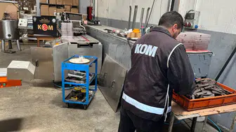 Konya'da kaçakçılık operasyonu : İş yeri mühürlendi