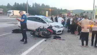 Siirt'te otomobil ve motosiklet çarpıştı : 2 kişi yaralandı