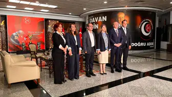 DEM Parti’den MHP’ye bayram ziyareti