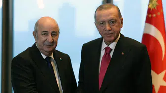 Cumhurbaşkanı Erdoğan, Cezayir Cumhurbaşkanı Tebbun'u karşıladı