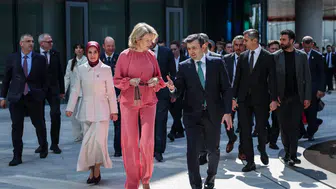 Belçika Kraliçesi Mathilde Baykar’ı ziyaret etti