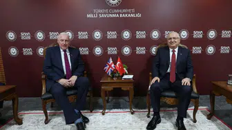 Bakan Güler, İngiltere Lordlar Kamarası Bakanı Coaker ile görüştü