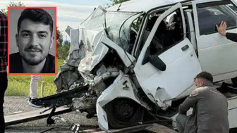 Kayseri Yahyalı'da iki araç çarpıştı : 1 ölü, 2 yaralı