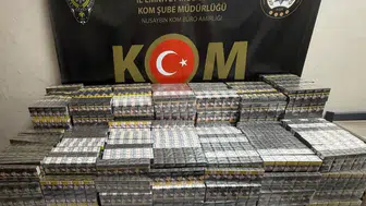 Mardin'de 7 bin 100 paket kaçak sigara ele geçirildi, 1 kişi yakalandı