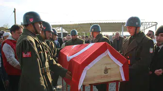 Düzce Çilimli'de Kore Gazisi son yolculuğuna uğurlandı