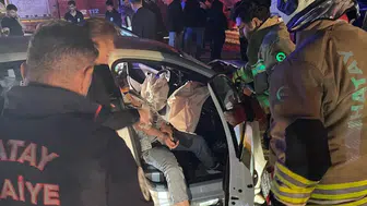 Samandağ'da trafik kazası: 6 yaralı