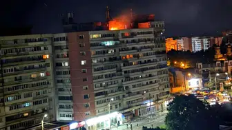 Romanya’da bir apartmana Rus İHA’sı isabet etti