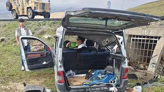 Van Çaldıran'da kamyonet şarampole yuvarlandı : 5 yaralı