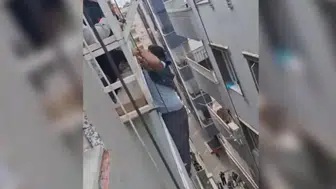 Şanlıurfa'da inşaatta asansör faciası : Bir işçi düştü, diğeri havada asılı kaldı